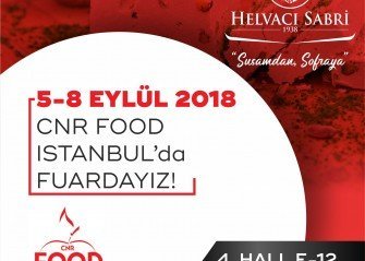 CNR FOOD ISTANBUL Fuarındayız !